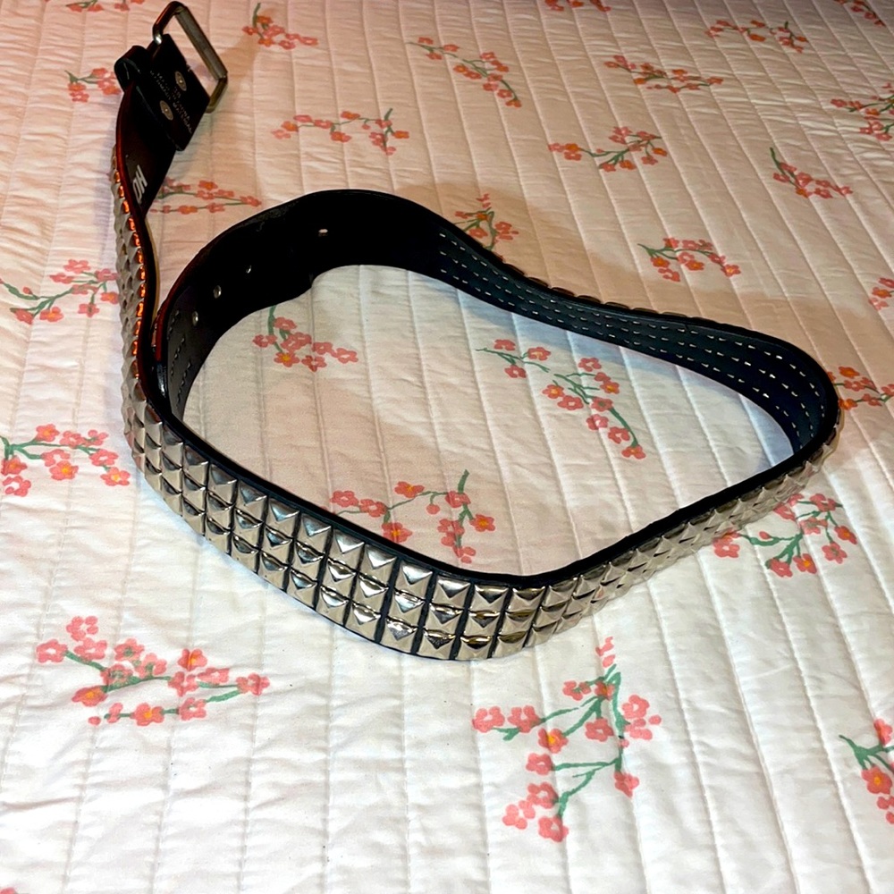 Three Row Hot Topic Studded Belt